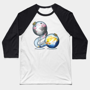 Demigirl And Aroace Pride Potion Baseball T-Shirt